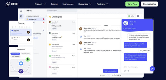 Tidio: The Best Live Chat and AI Chat System