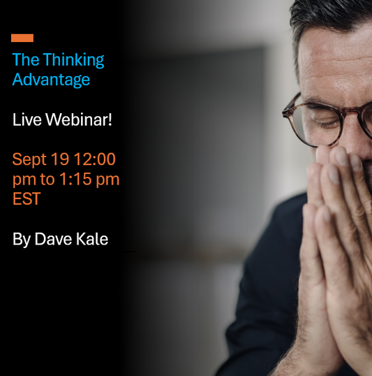 Live Webinar by Dave Kahle September 19 at noon